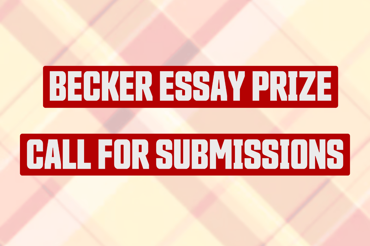 Yvonne Becker Essay Prize