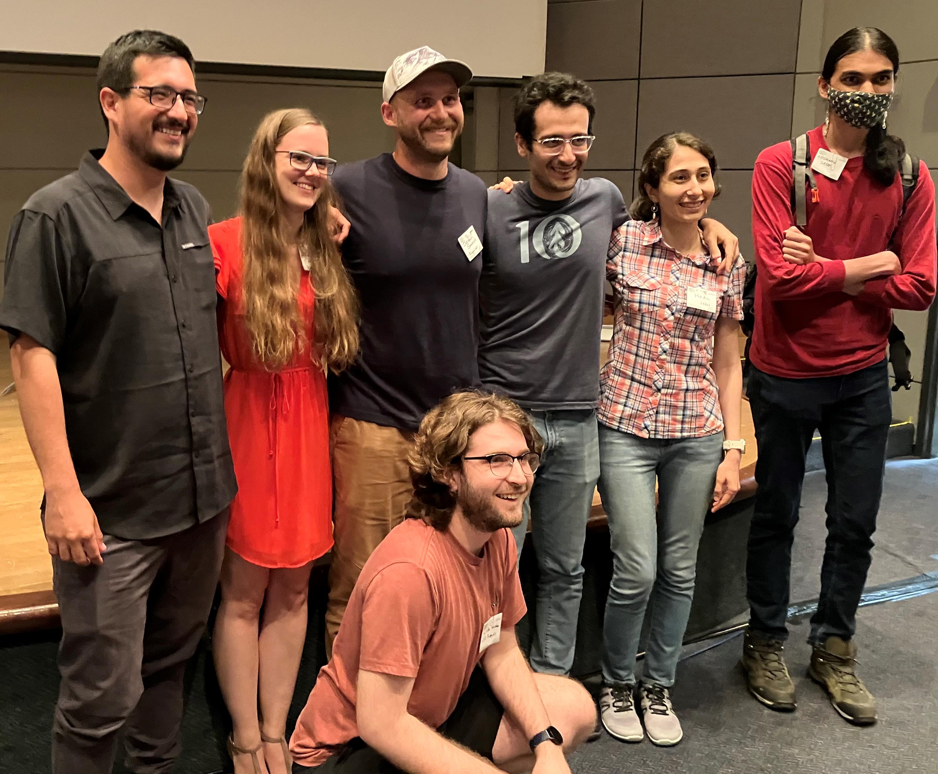 SFU graduate student organizing team of Frontiers in Biophysics