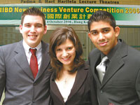 Terry Beech, Anastasia Radetski and Andrew Kumar