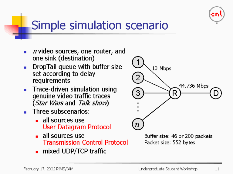 Simple Simulation Scenario