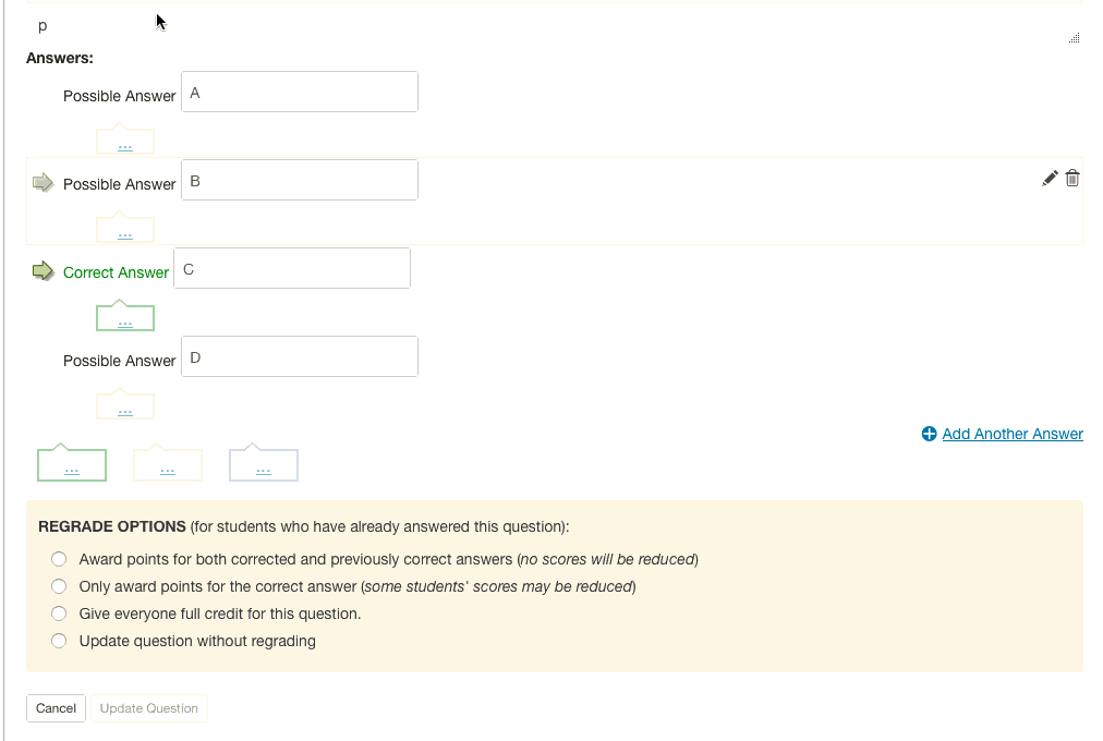 Regrading a quiz - Canvas Support - Simon Fraser University