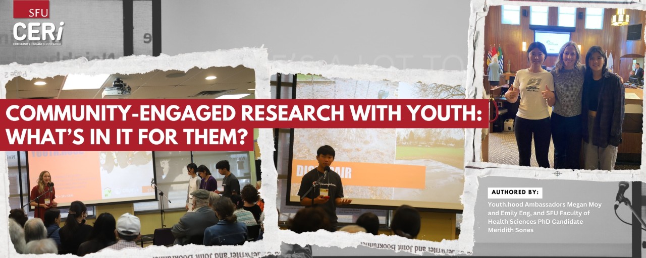 Community-engaged research with youth: What’s in it for them?