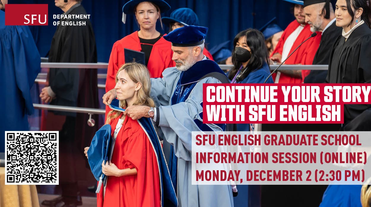 SFU English Graduate School Information Session