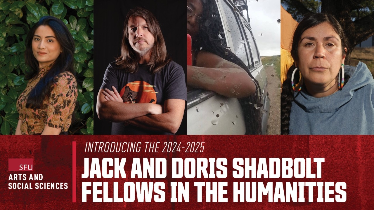 A collage of the new Shadbolt Fellows