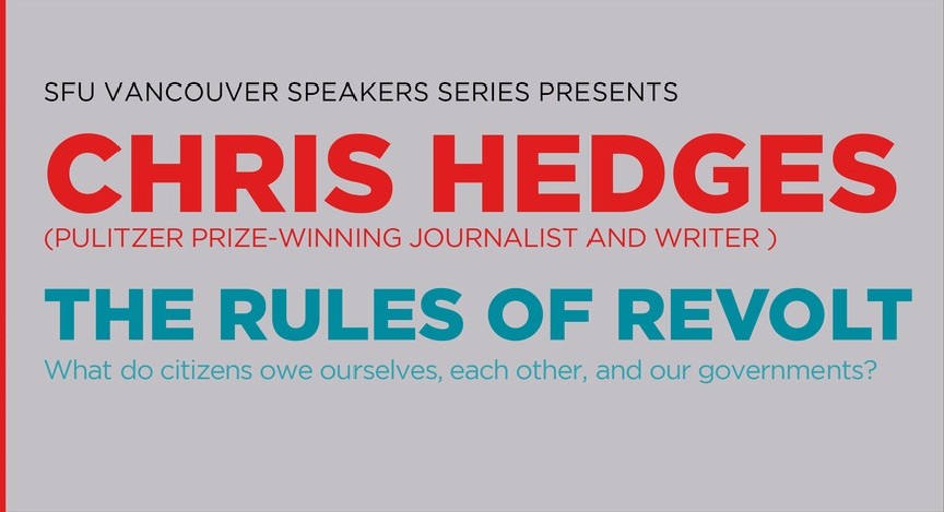 Chris Hedge - The Rules of Revolt
