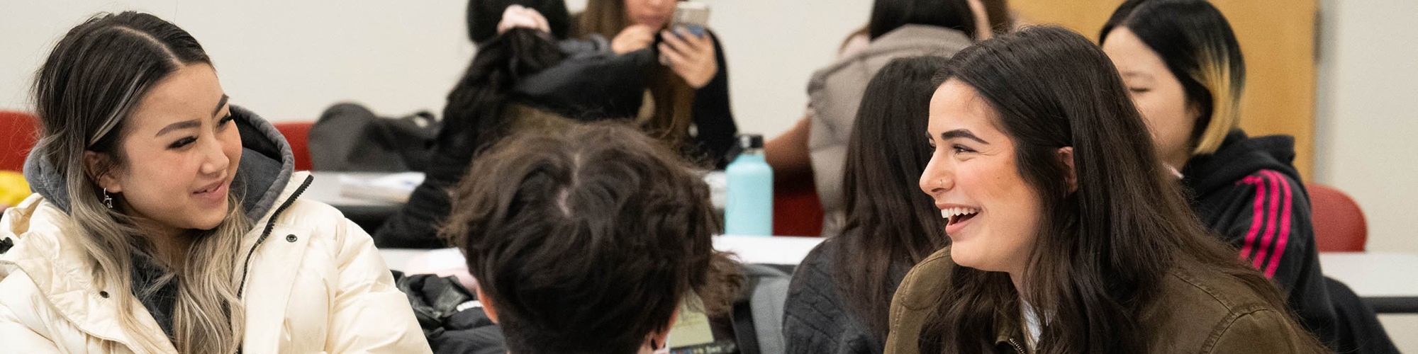 Students in a GSWS classroom