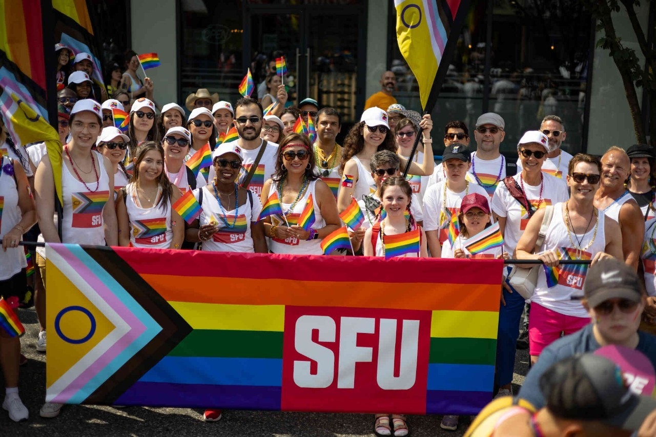 SFU at the 2023 Pride Parade