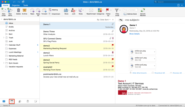 view navigation pane in outlook 2016 for mac