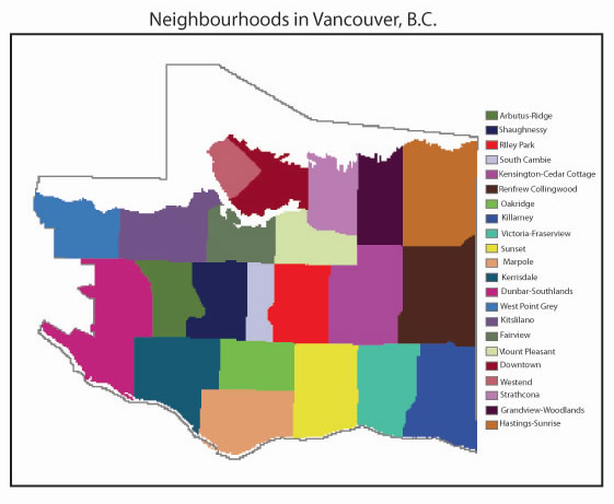 Map of Neighborhoods