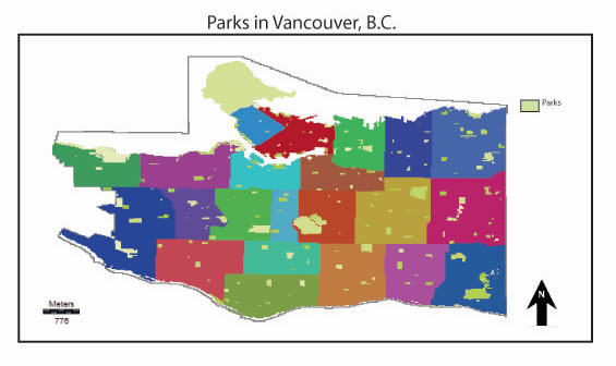 Map of Parks