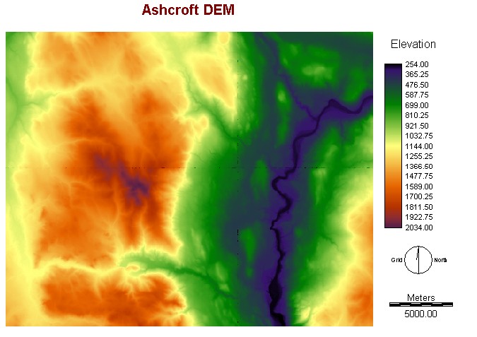 Ashcroft Local DEM