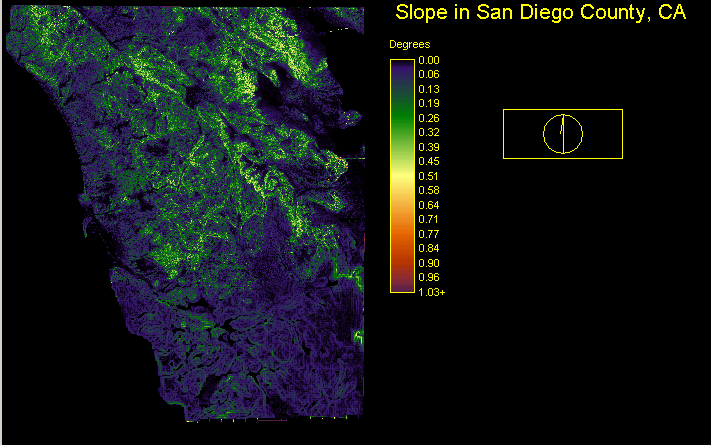 Slope in San Diego, CA