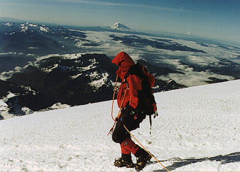 Darin on Mt. Rainier