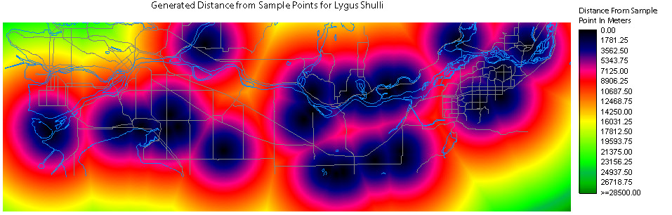 Distance Map fo Shulli