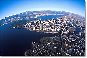 Vancouver aerial