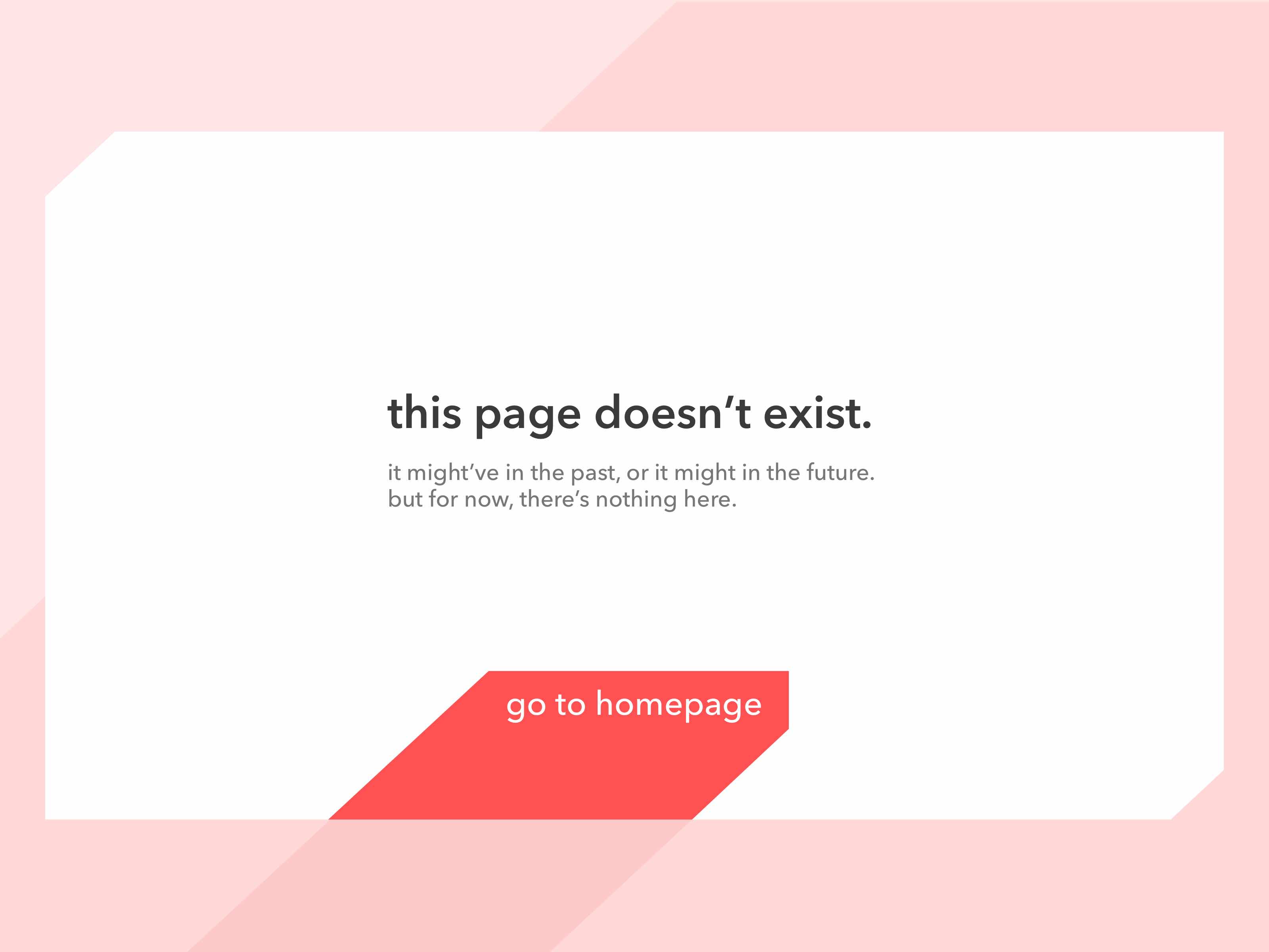design for a 404 page