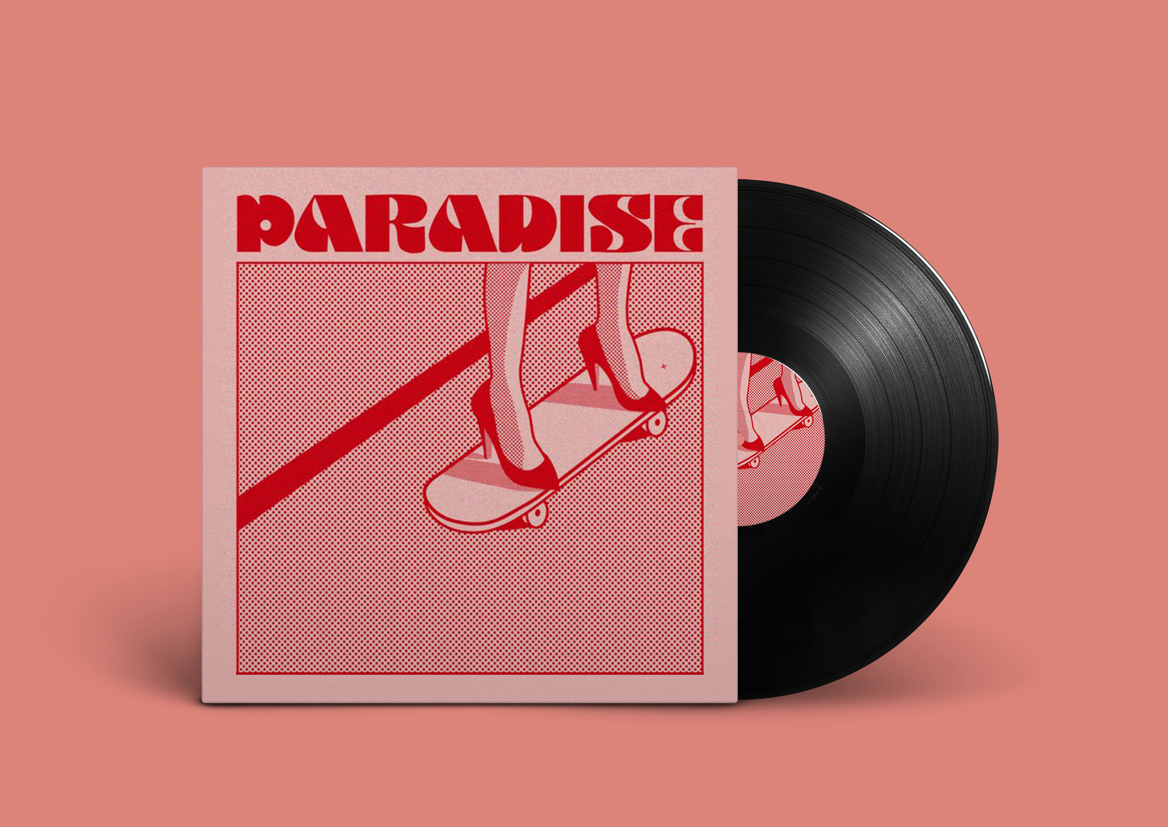 Pink Paradise Vinyl Cover