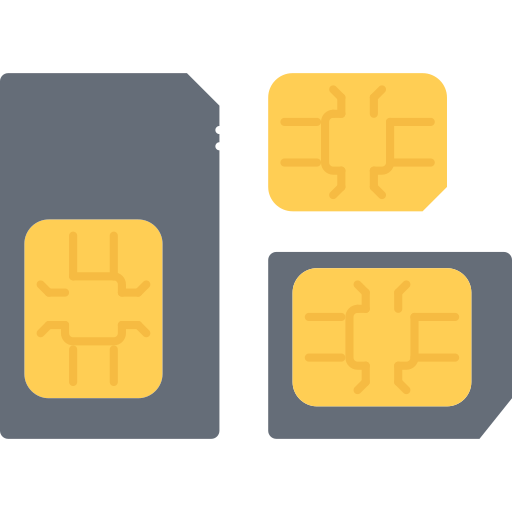 Multi sim card icon