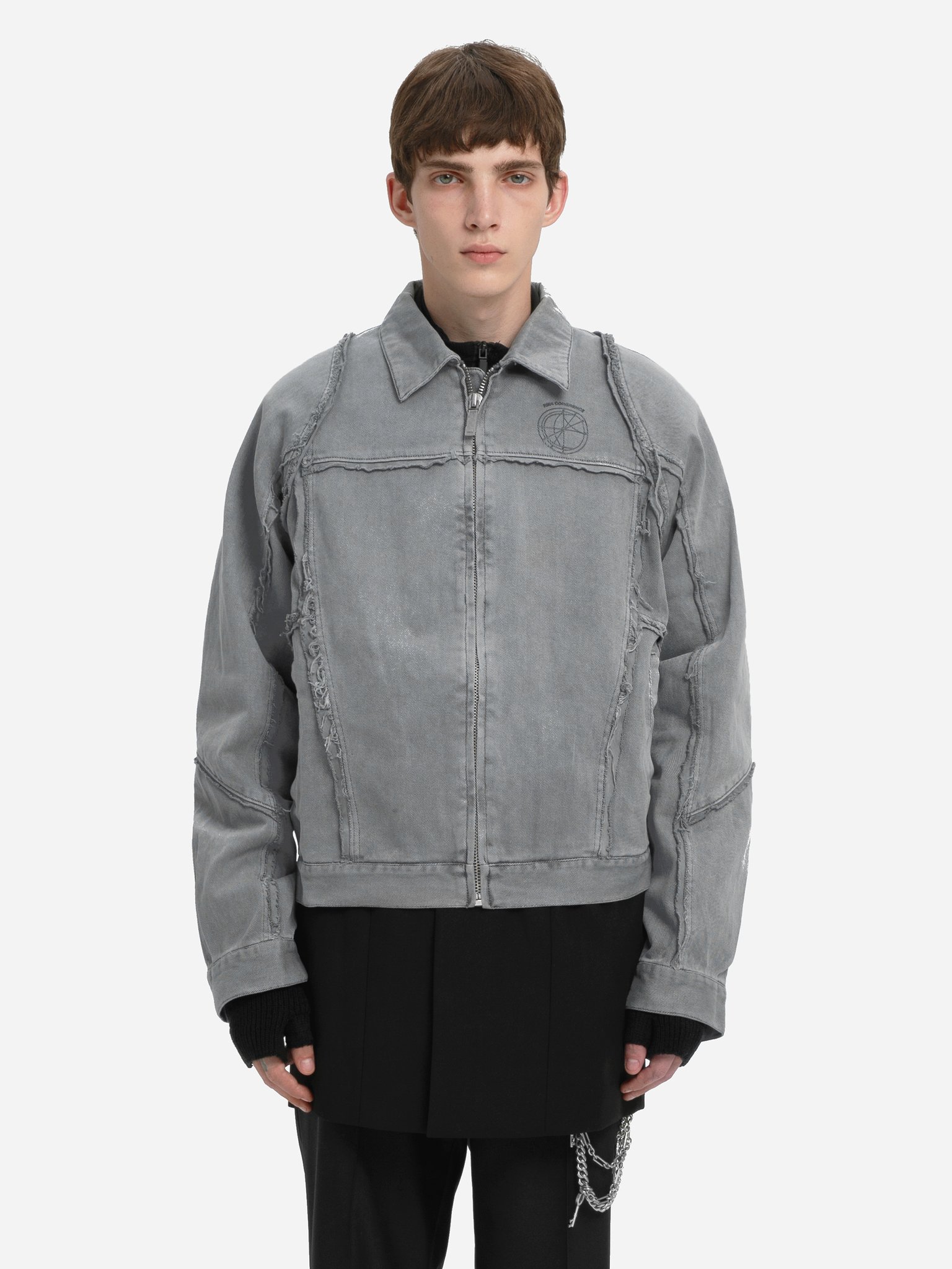 Garment Dye Panelled Streamline Work Jacket