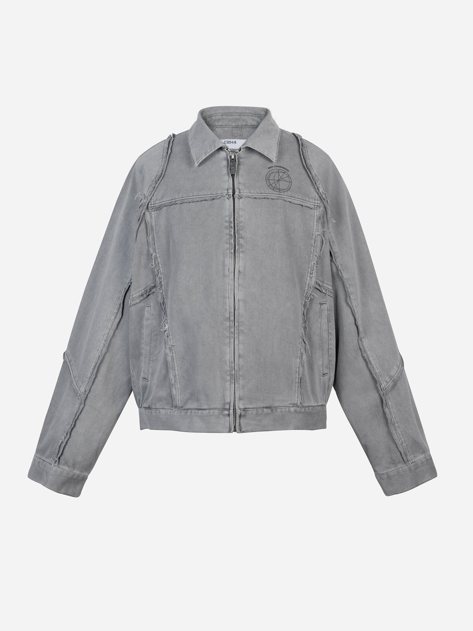 Garment Dye Panelled Streamline Work Jacket