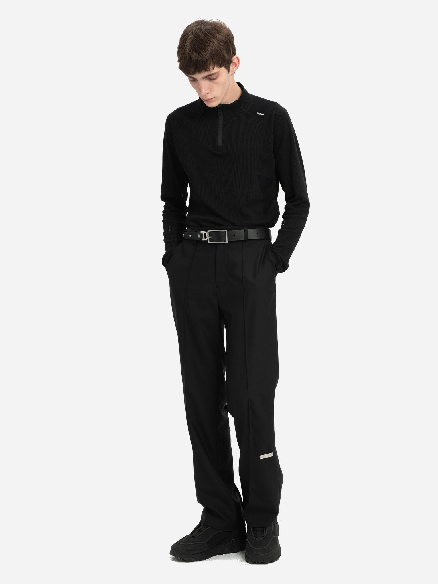 Raw Edge Tailored Trousers