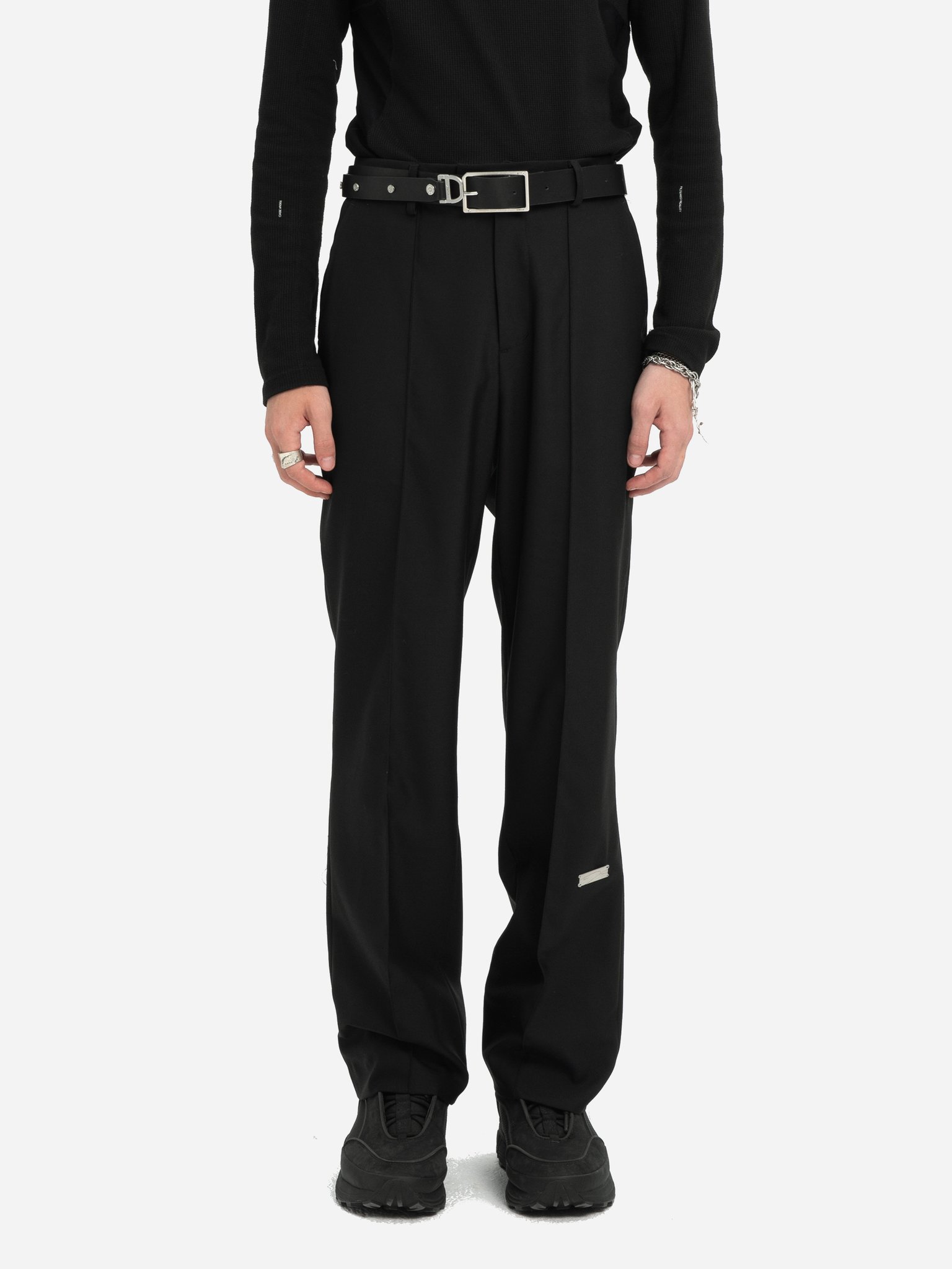 Raw Edge Tailored Trousers