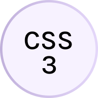 CSS 3 icon