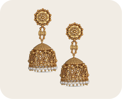 Link to pearl jhumkas product page