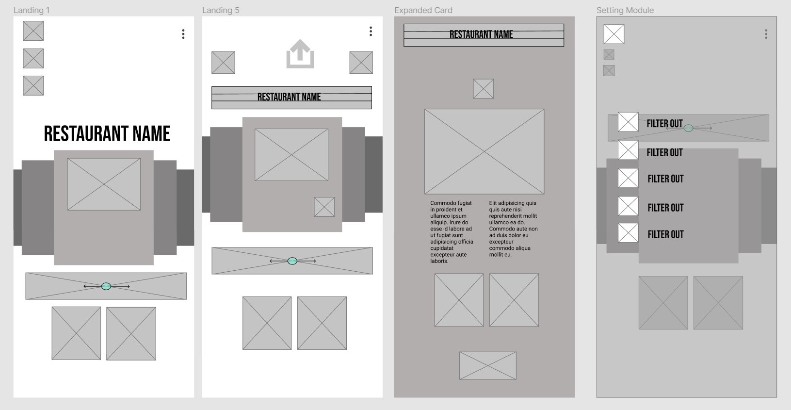 restroll wireframe