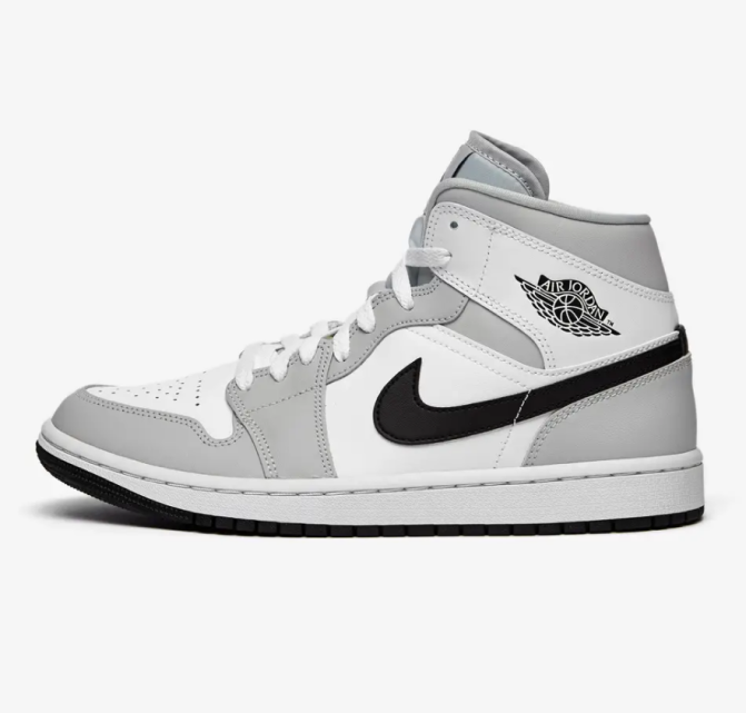 A white Air Jordan shoe