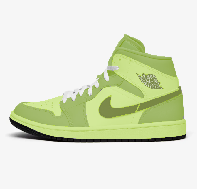 Link to the Mint shoes you added to your cart