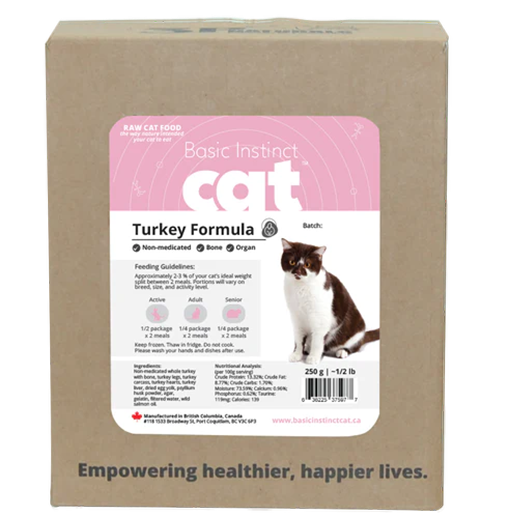 Turkey Formula Cat Food non-medicated