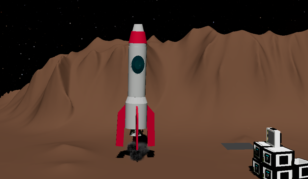 stretching the rocket (no deformer)