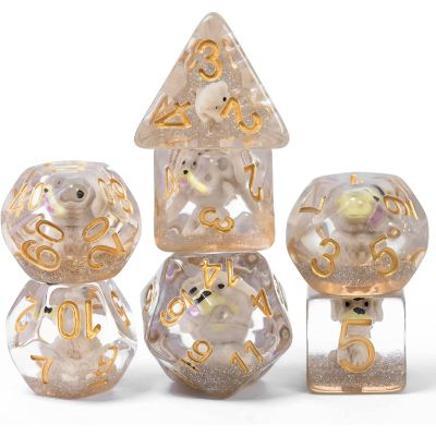 Product listing page for Dog Resin Dice