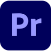 The Adobe Premiere Pro logo.