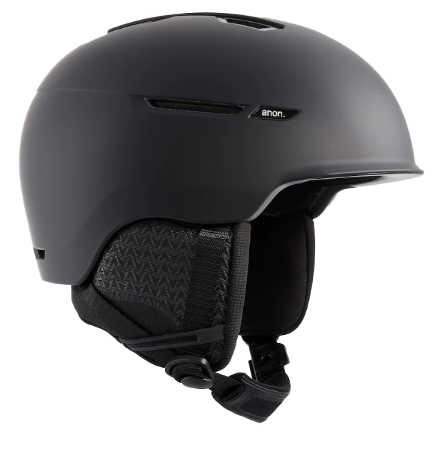 checkout box item- Anon black ski helmet