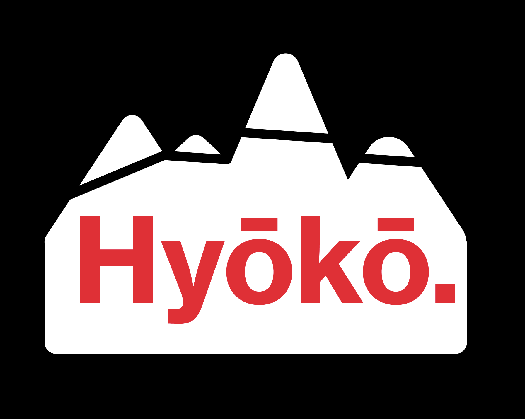 Hyoko Logo with red and white colours