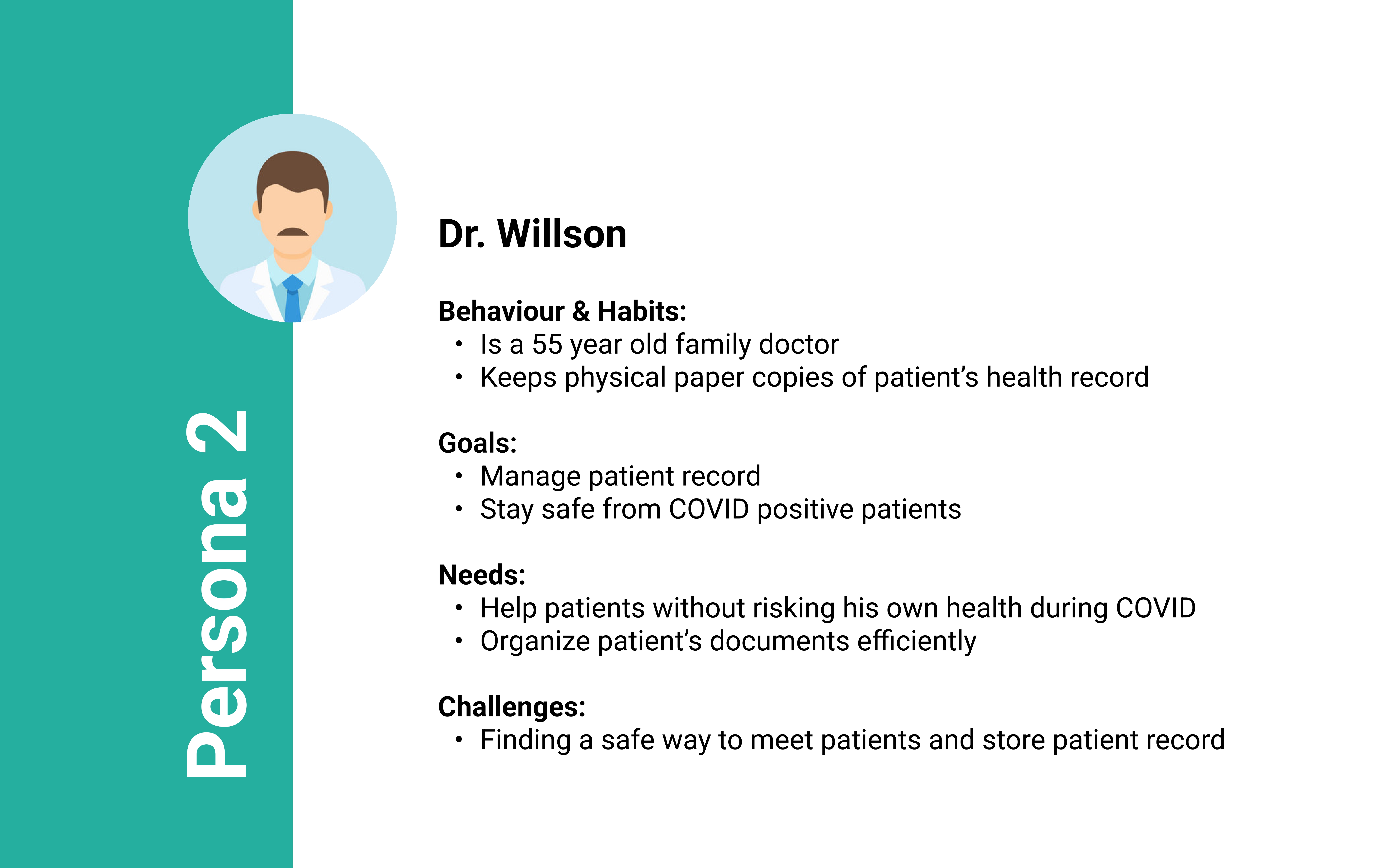 findings summary in persona