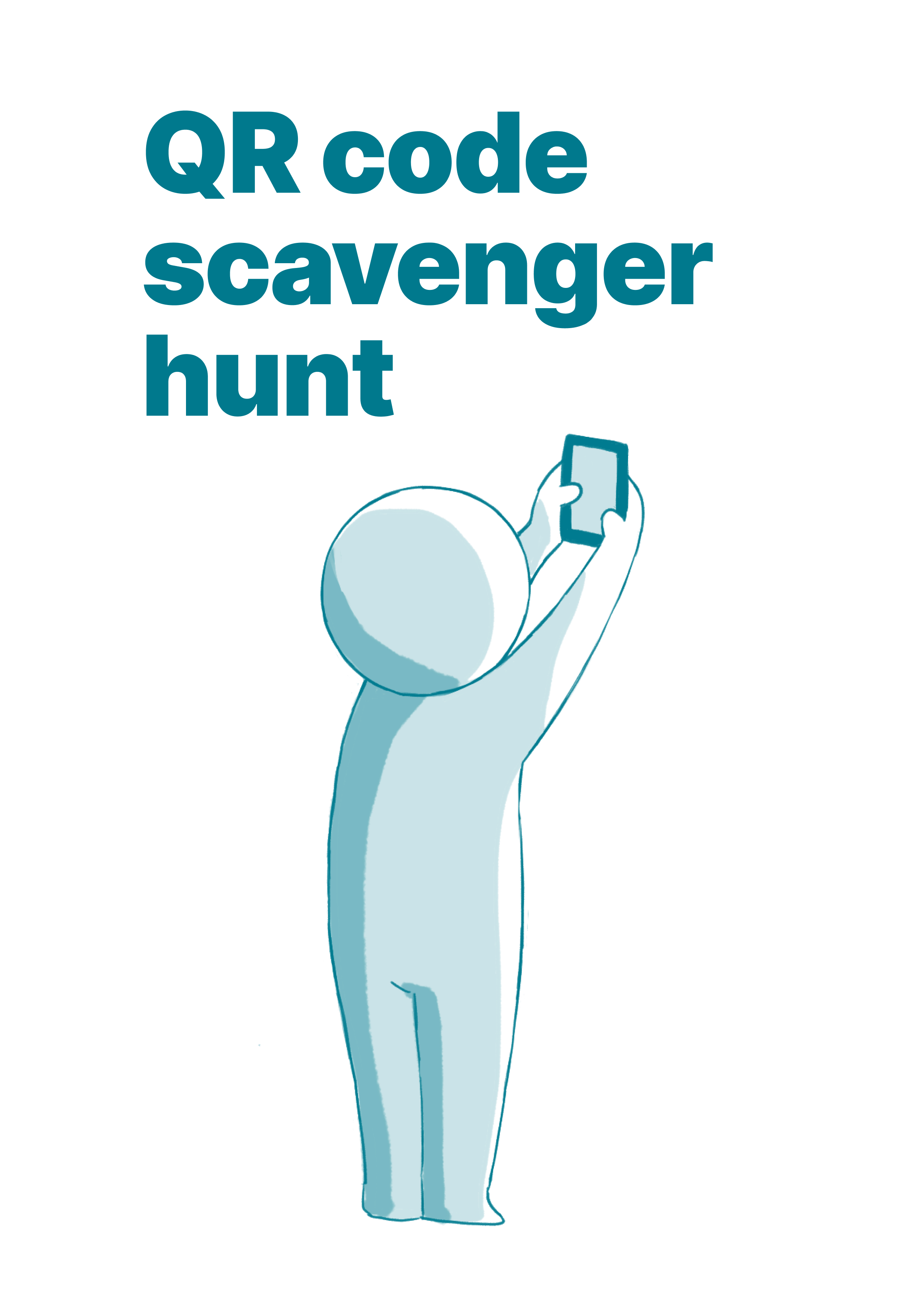 concept qr code scavenger hunt