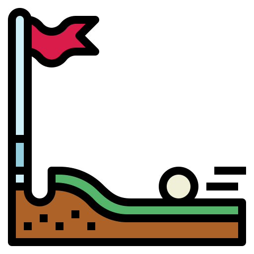 Mini golf course