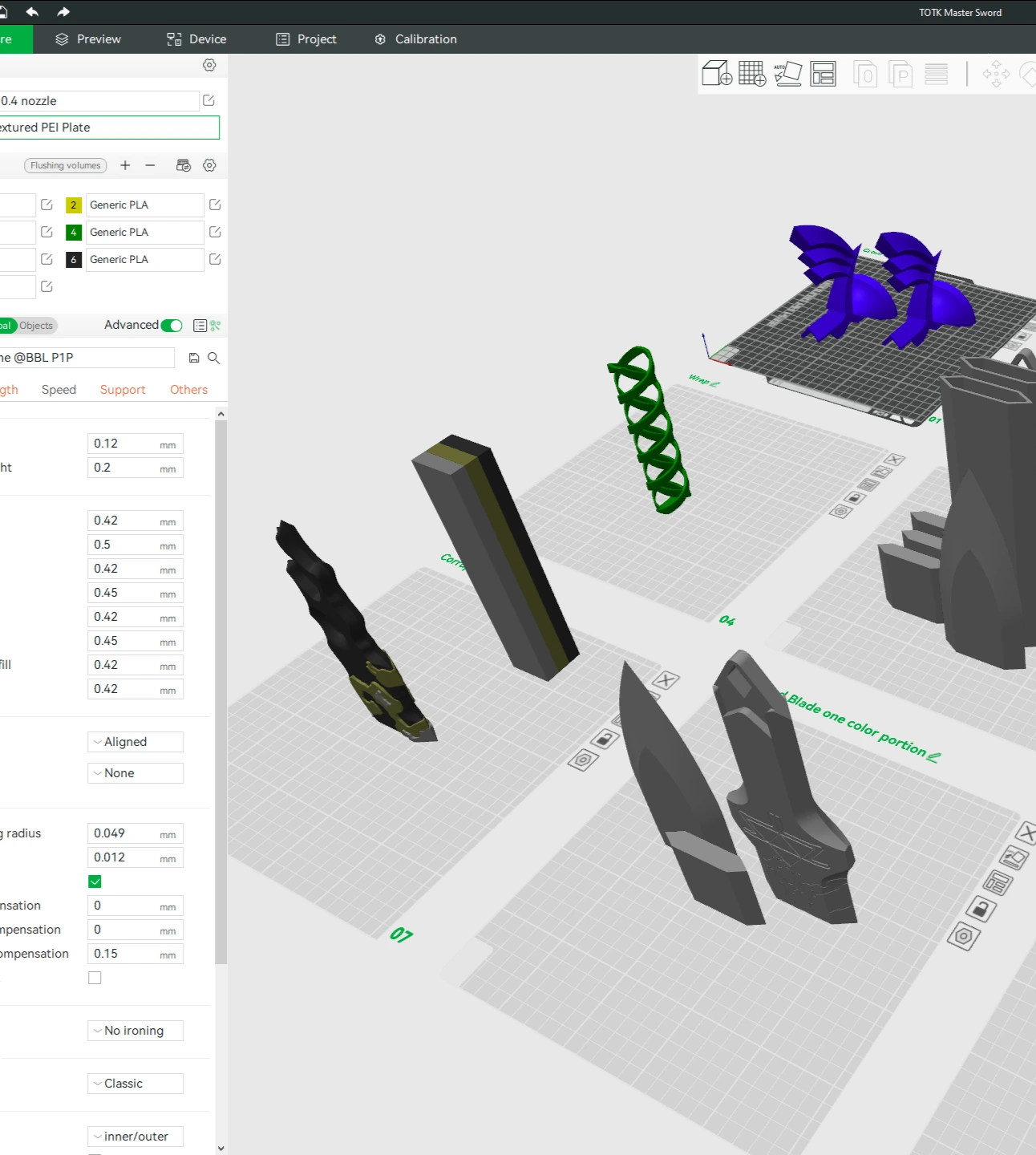 The hobby of Slicing 3D objects being shown