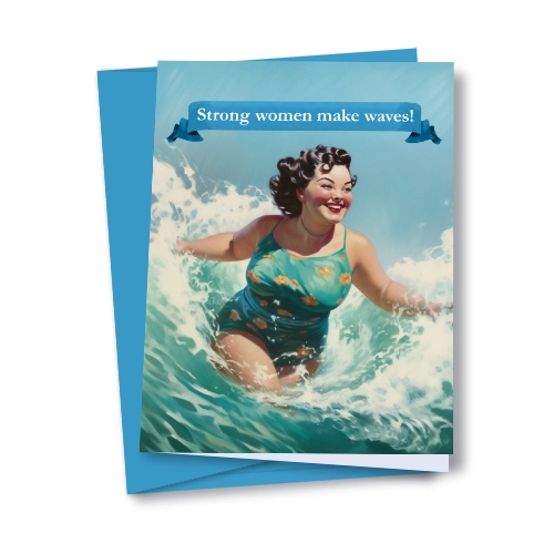 Strong women make waves! (Version 2)