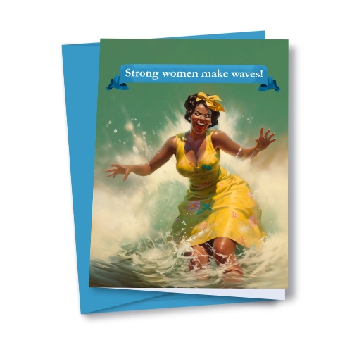 Strong women make waves! (Version 3)