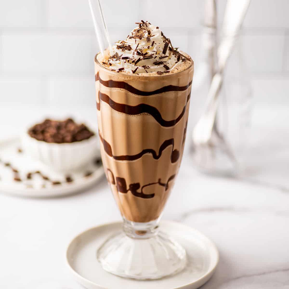 Image of an coffe milkshake