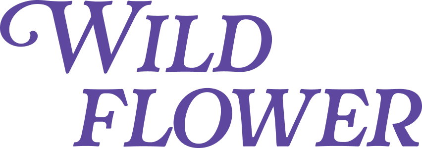 Logo of Wild Flower. Leads to Homepage