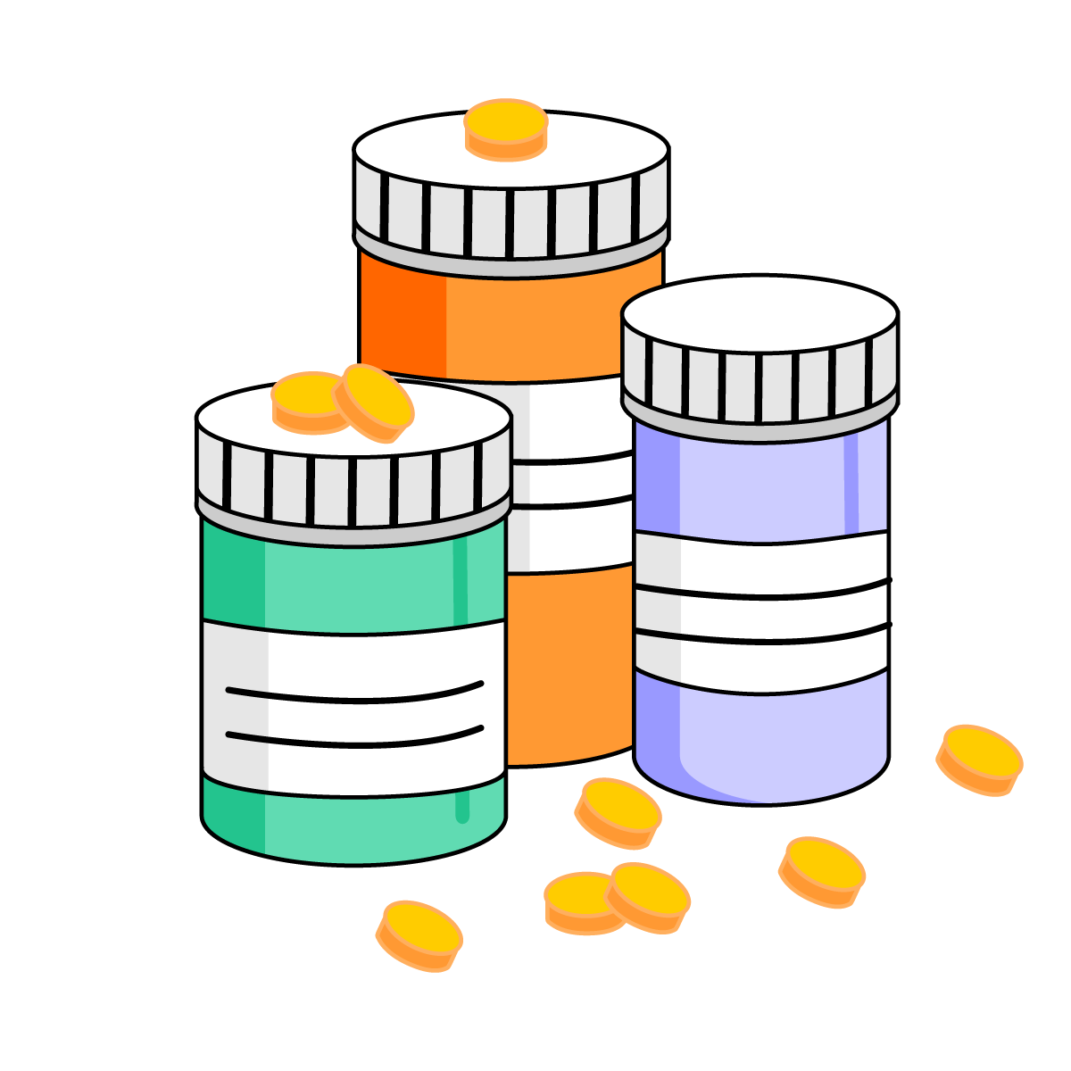 pill bottles