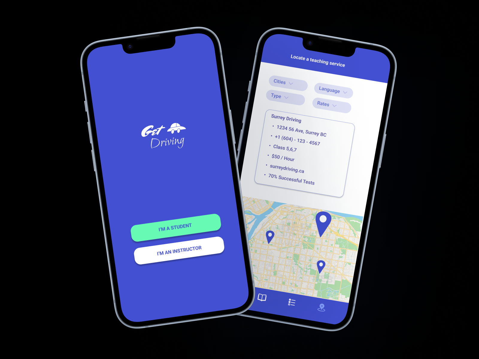 get driving app glimpse