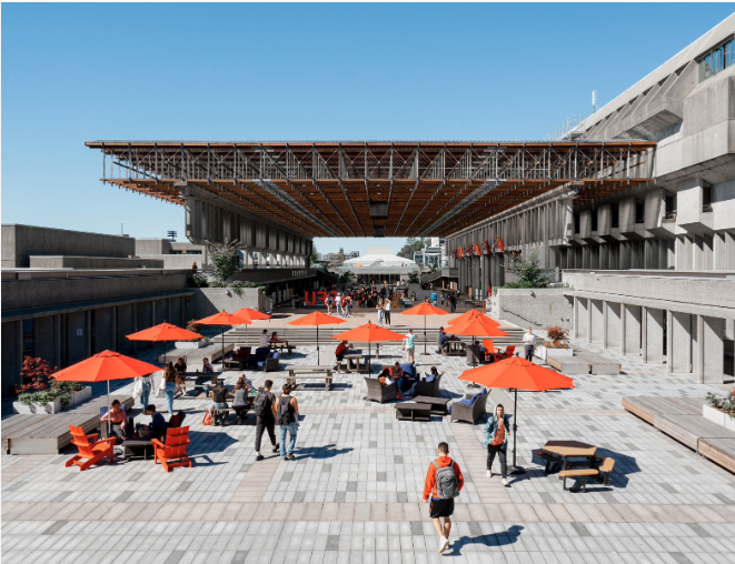 an image of SFU burnaby