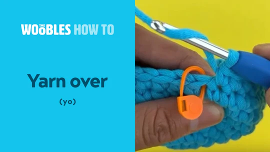 Yarn over Tutorial Image