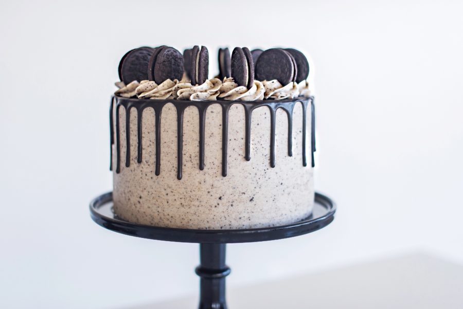 A cookies and cream cake